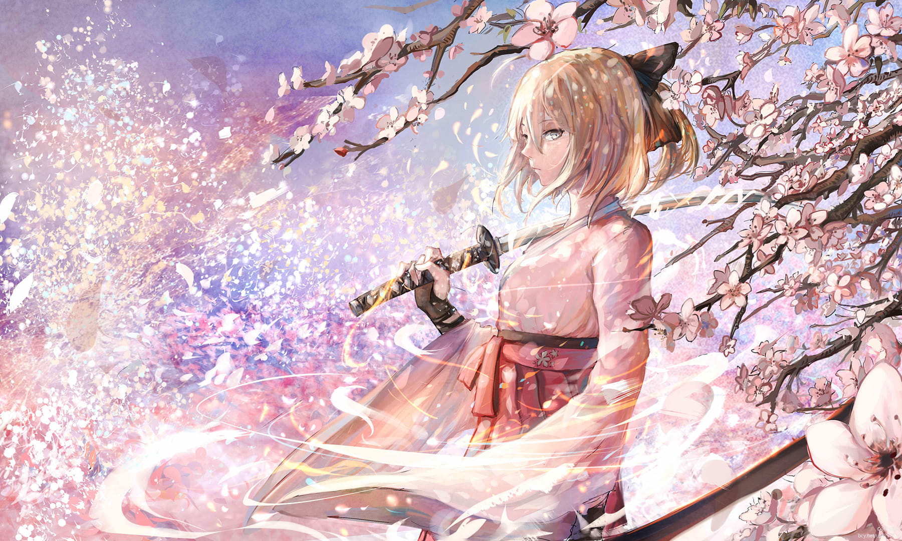 Fate/Grand Order,樱saber,冲田总司,