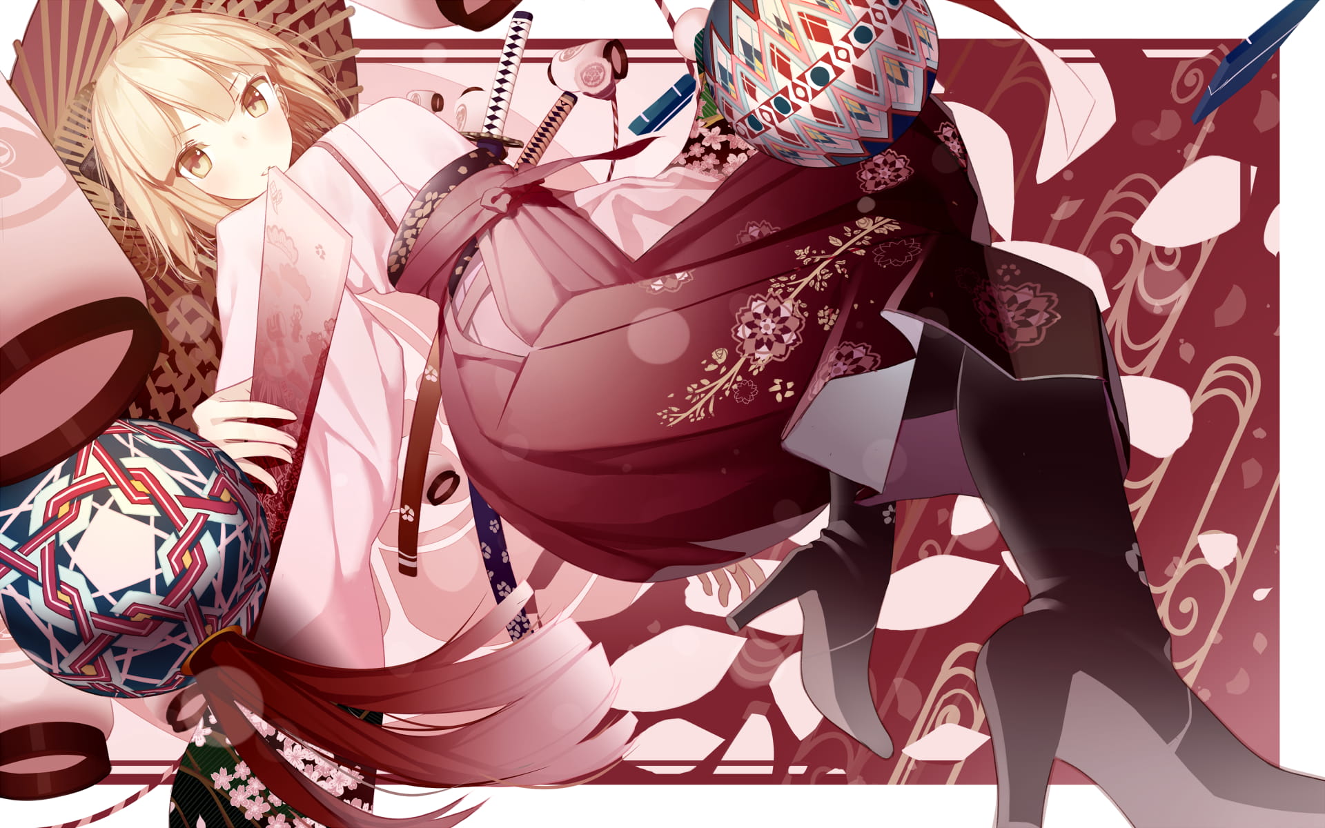 Fate/Grand Order,樱saber,冲田总司,