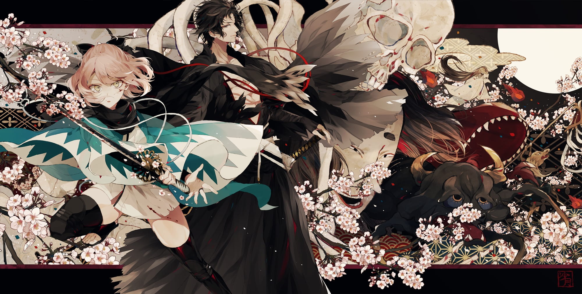 Fate/Grand Order,樱saber,冲田总司,