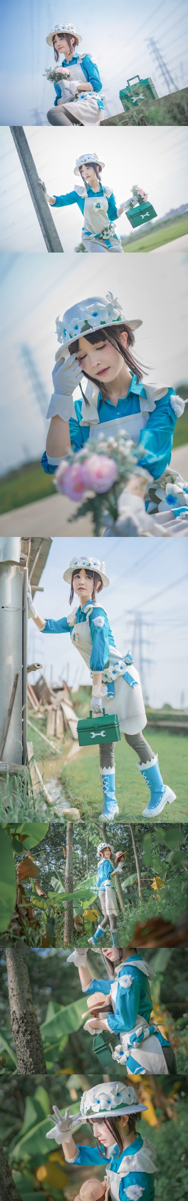 一千只猫薄禾,第五人格,艾玛·伍兹cos