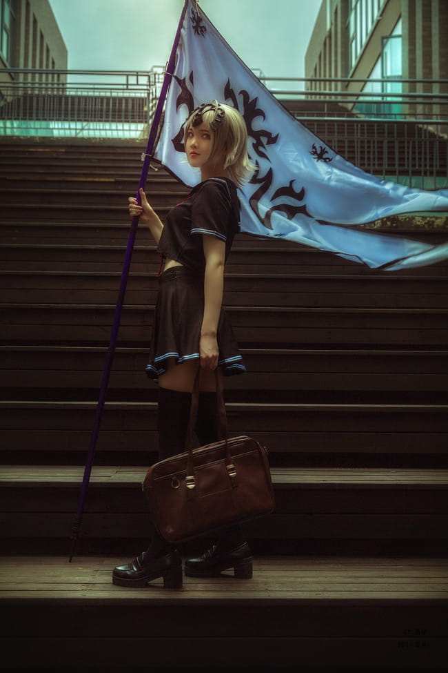 Fate/Grand Order,黑贞德cos,逸仔_