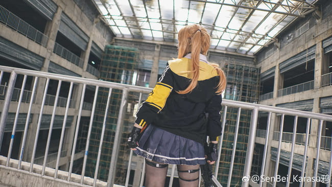 少女前线,双马尾,枪械少女,cosplay