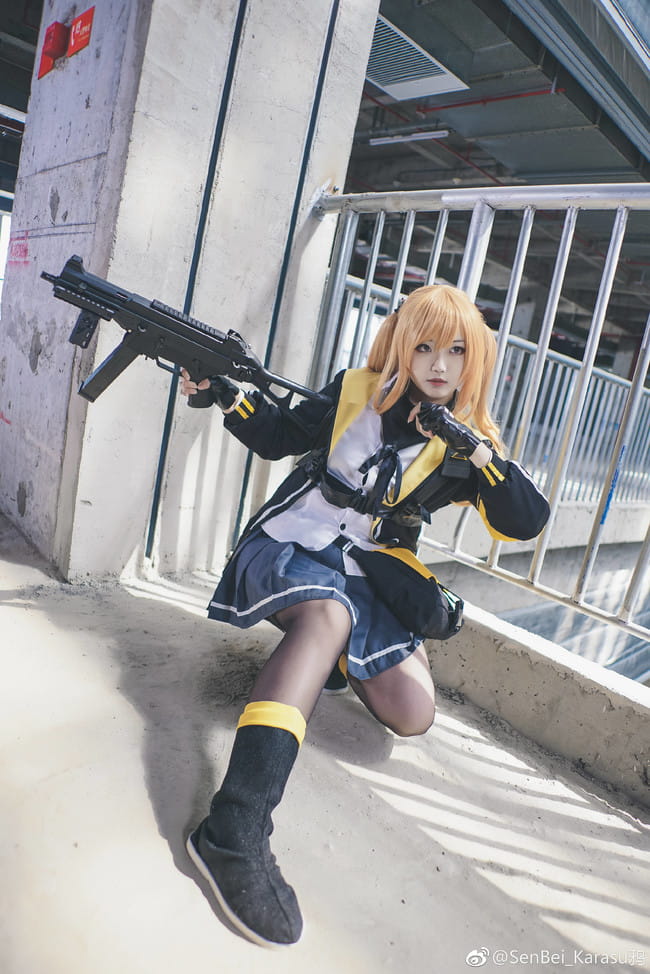 少女前线,双马尾,枪械少女,cosplay