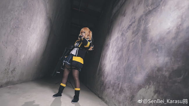 少女前线,双马尾,枪械少女,cosplay