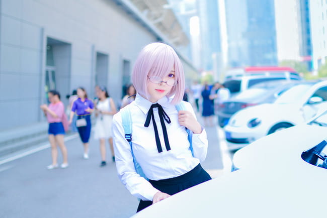 Fate,马修,黑丝,学妹,cosplay