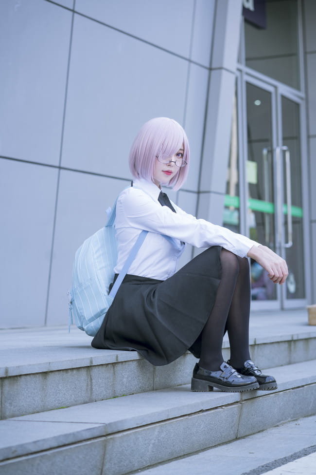 Fate,马修,黑丝,学妹,cosplay