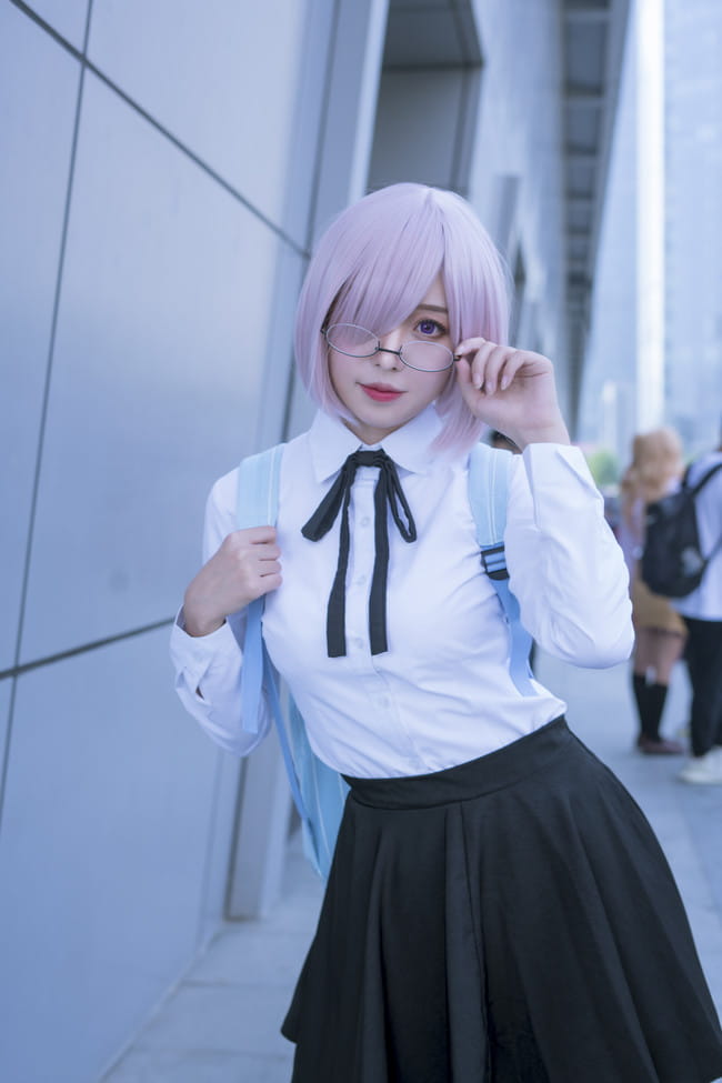 Fate,马修,黑丝,学妹,cosplay