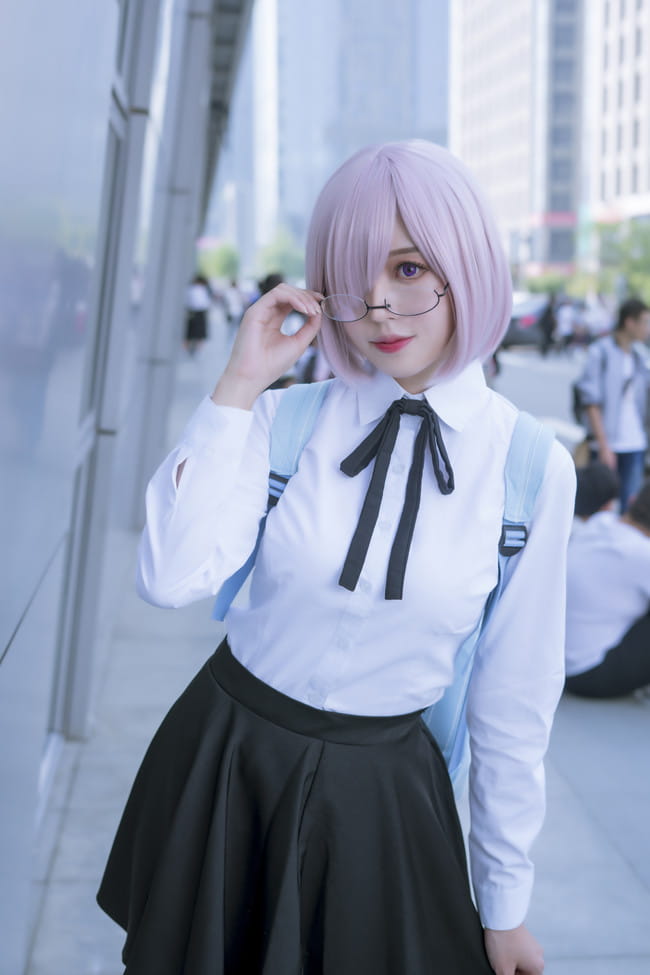 Fate,马修,黑丝,学妹,cosplay