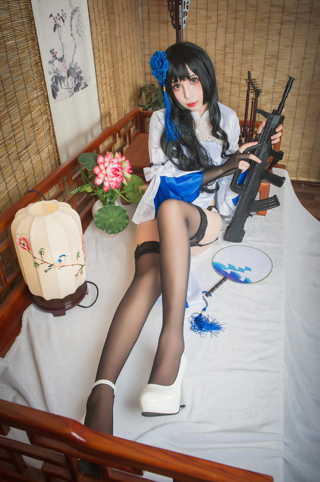 少女前线,黑丝,美腿福利,cosplay