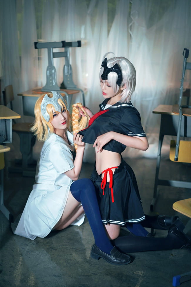 Fate/Grand Order,黑白贞德 ,cosplay