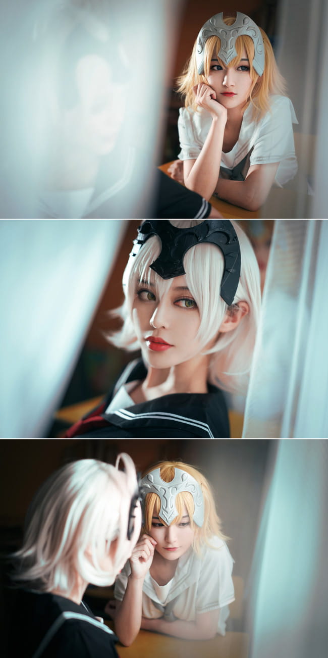 Fate/Grand Order,黑白贞德 ,cosplay