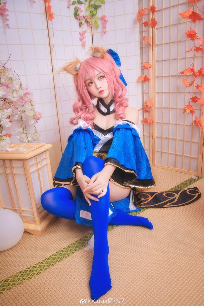 Fate,玉藻前cos,coser圆小尼