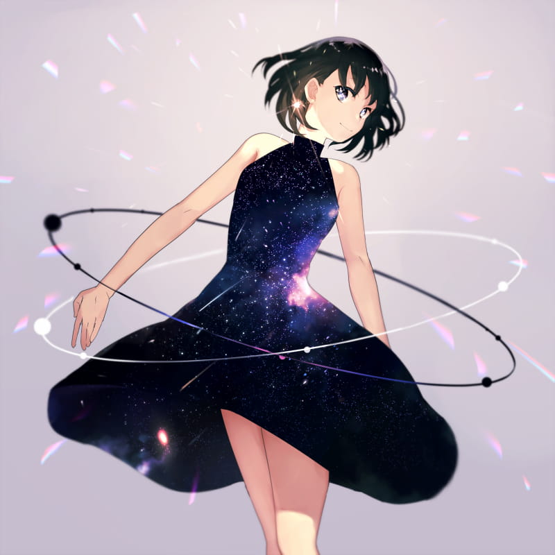 id=54214770,动漫唯美壁纸,星空唯美壁纸,动漫女生图片