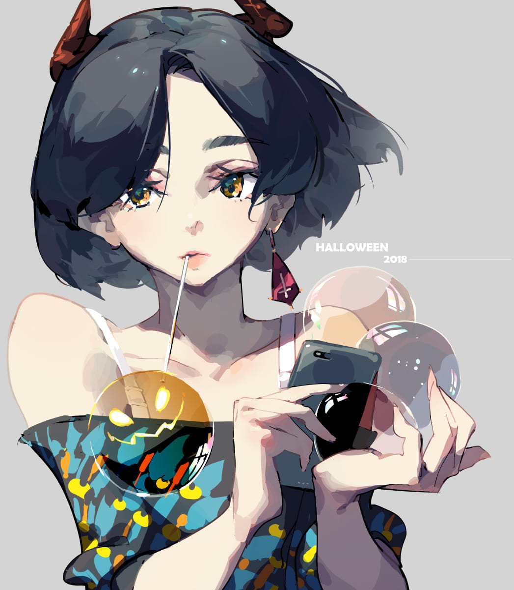 id=71251582,万圣节福利壁纸,动漫女生图片,万圣节本子