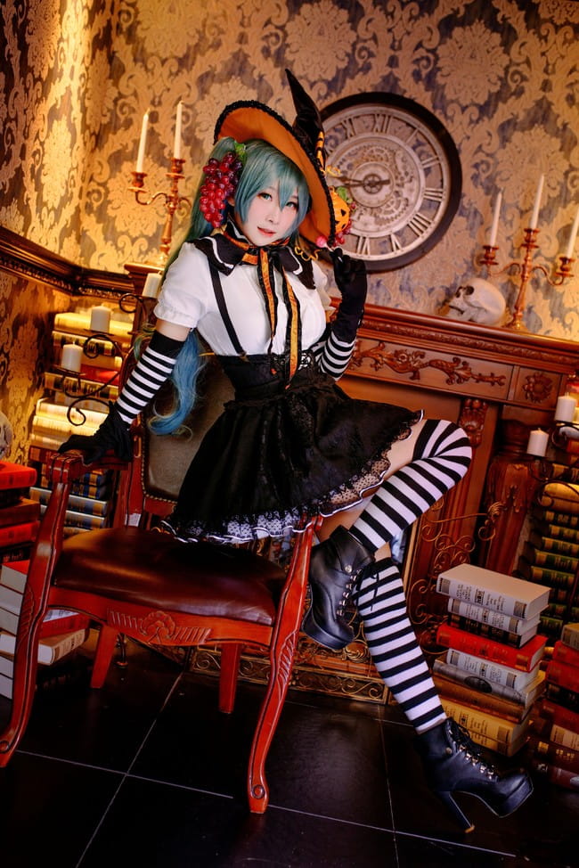 VOCALOID,初音未来,双马尾,cosplay