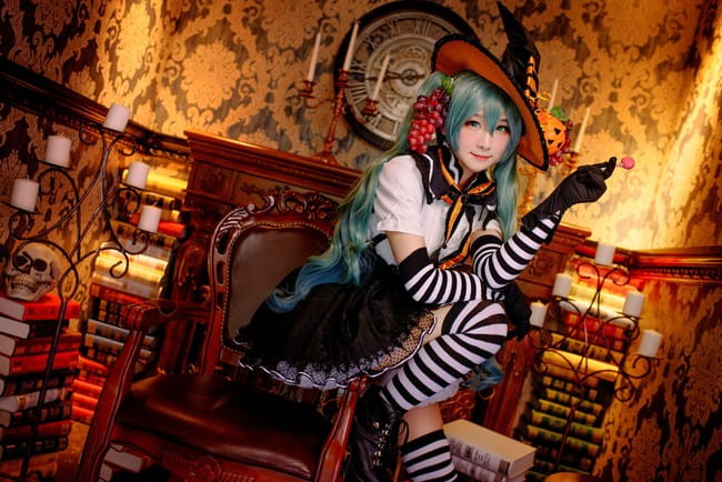 VOCALOID,初音未来,双马尾,cosplay