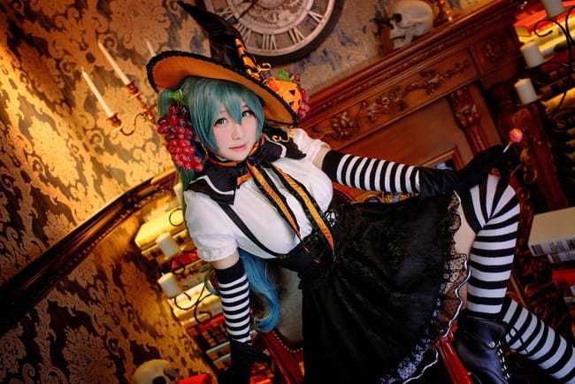 VOCALOID,初音未来,双马尾,cosplay