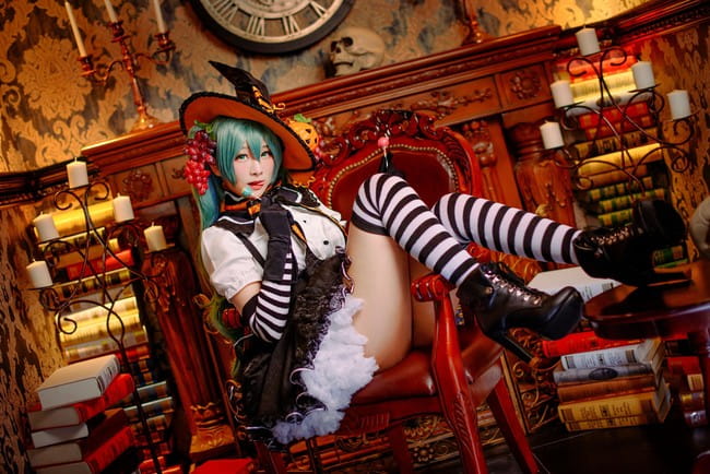 VOCALOID,初音未来,双马尾,cosplay