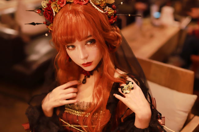 Lolita,装扮,哥特,手工,cosplay