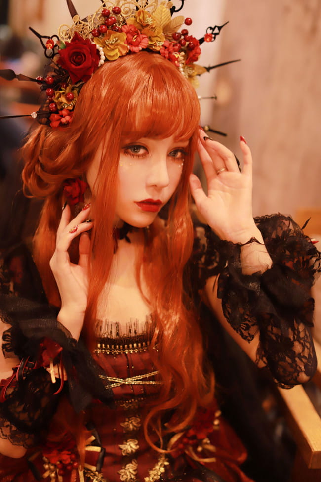 Lolita,装扮,哥特,手工,cosplay