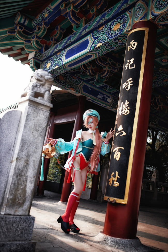 国家秘宝,七绝,吴王夫人差,cosplay 