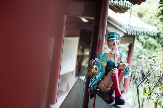 国家秘宝,七绝,吴王夫人差,cosplay 