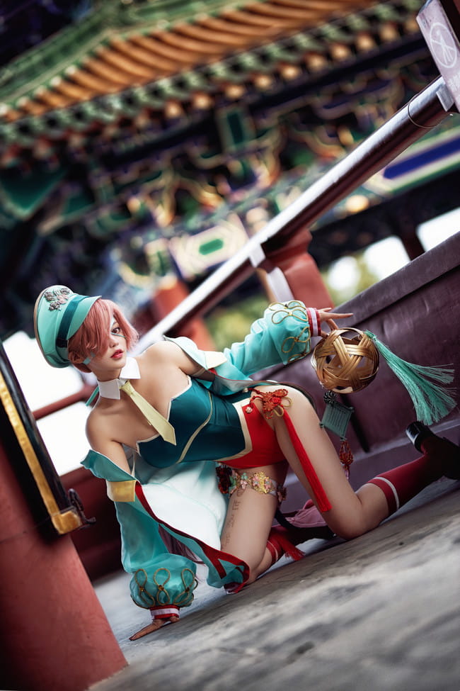 国家秘宝,七绝,吴王夫人差,cosplay 