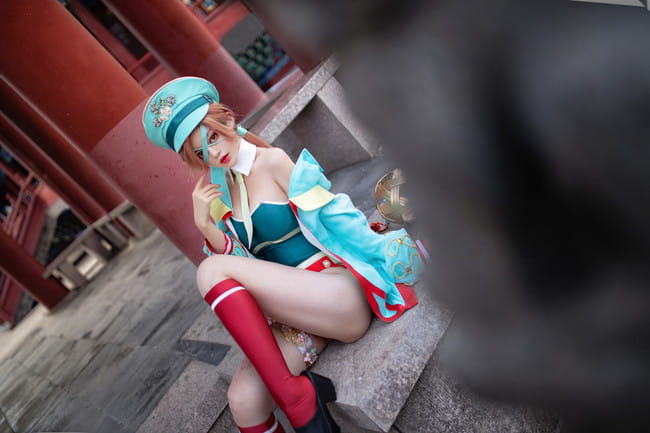 国家秘宝,七绝,吴王夫人差,cosplay 