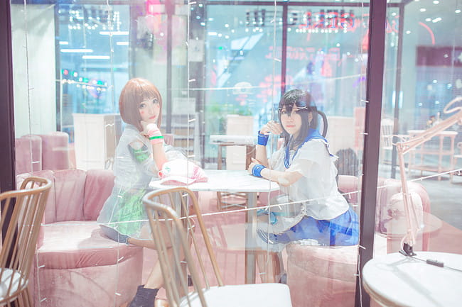 我的英雄学院,丽日御茶子,蛙吹梅雨,cosplay