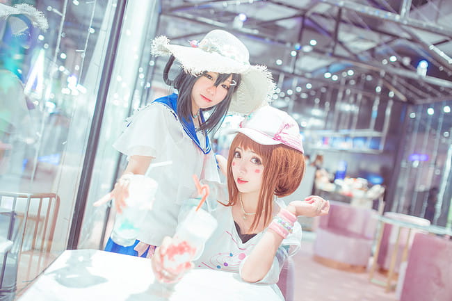 我的英雄学院,丽日御茶子,蛙吹梅雨,cosplay