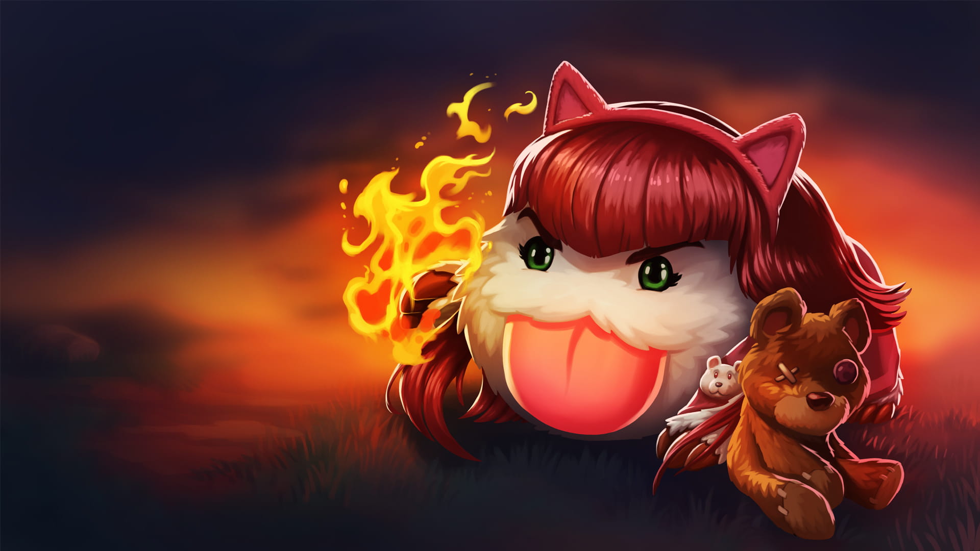 League Of Legends Annie Panda UHD 4K Wallpaper | Pixelz