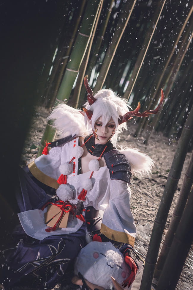 阴阳师手游,茨木童子,cosplay