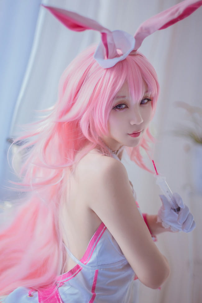 崩坏学园,丝袜,腿玩年,八重樱,cosplay