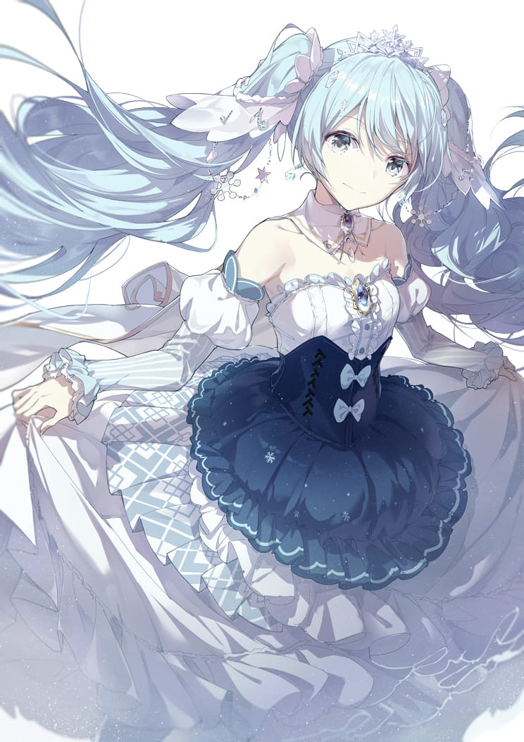 2019雪初音,雪ミク2019,二次元萌图