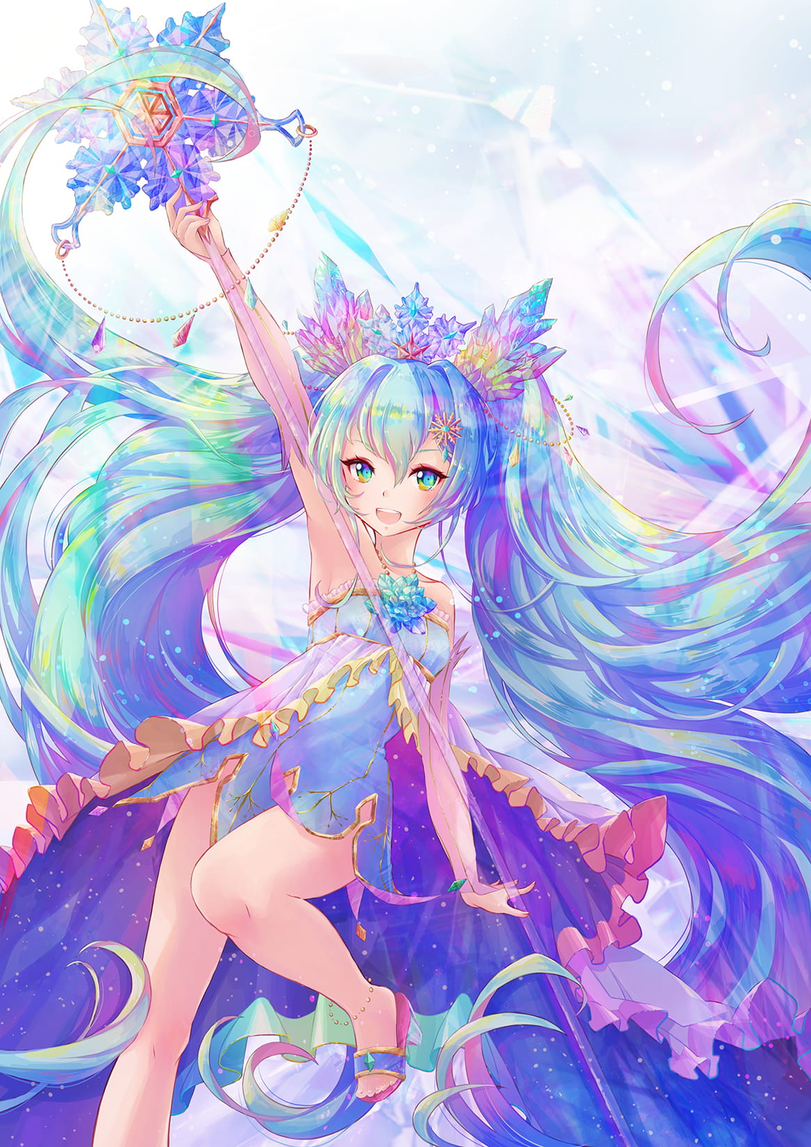 2019雪初音,雪ミク2019,二次元萌图