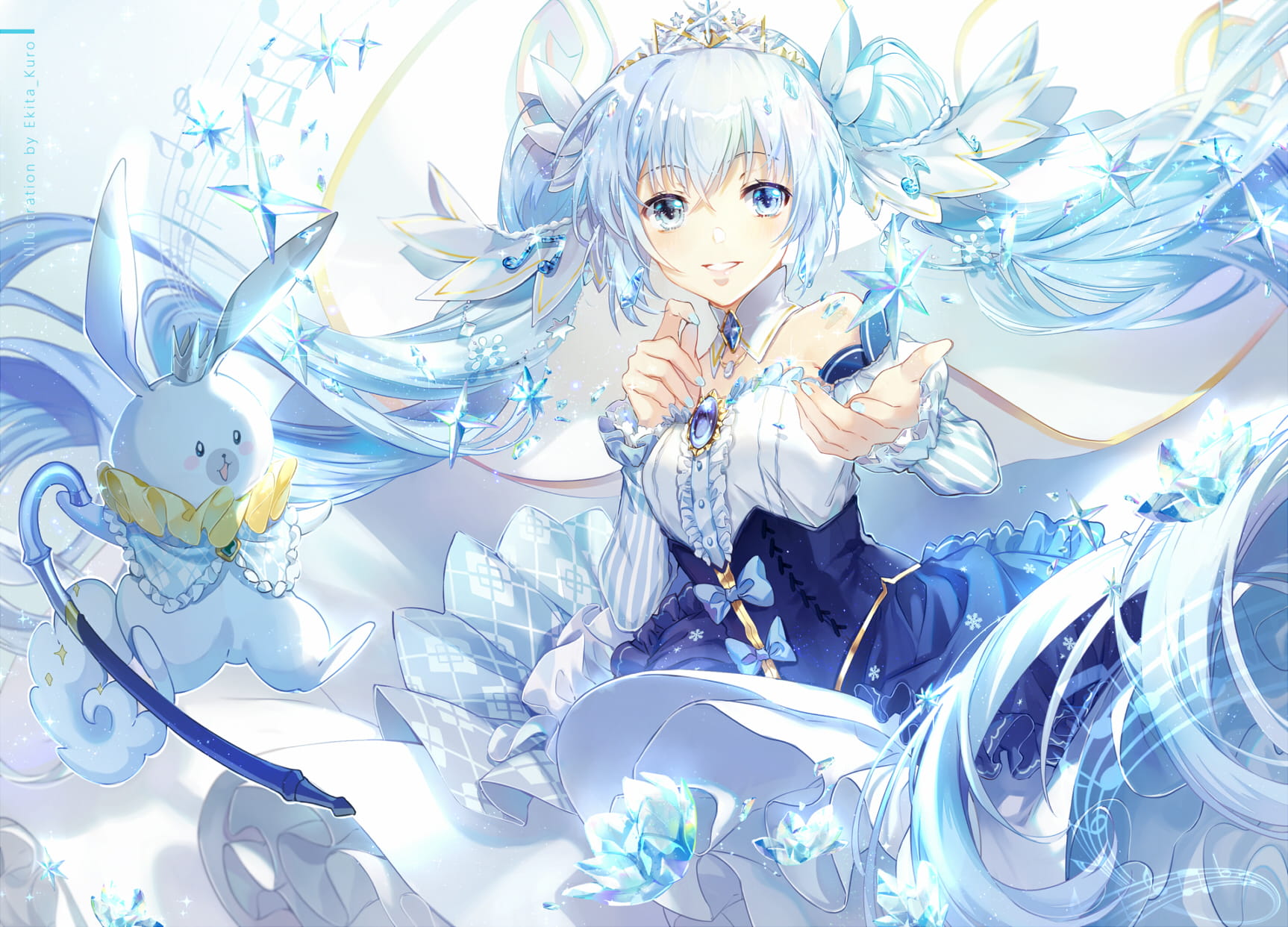 2019雪初音,雪ミク2019,二次元萌图