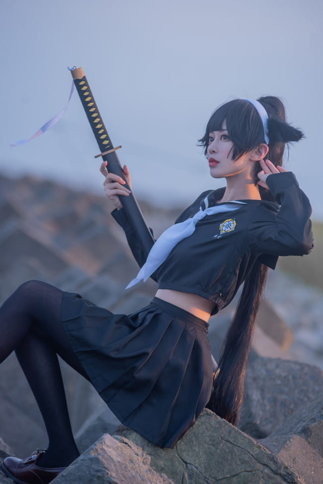 碧蓝航线,黑丝,高雄獒,cosplay