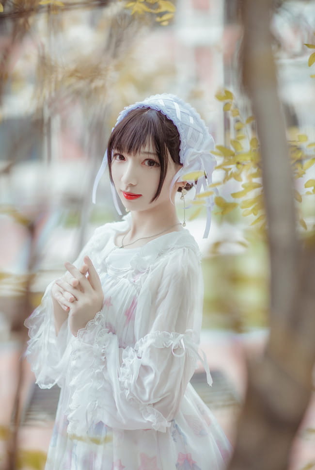 Lolita私影,蕾丝贝壳,OLITA装扮,cosplay