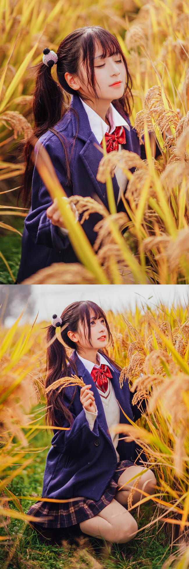 是秋天哦,萝莉,jk,水手服,cosplay