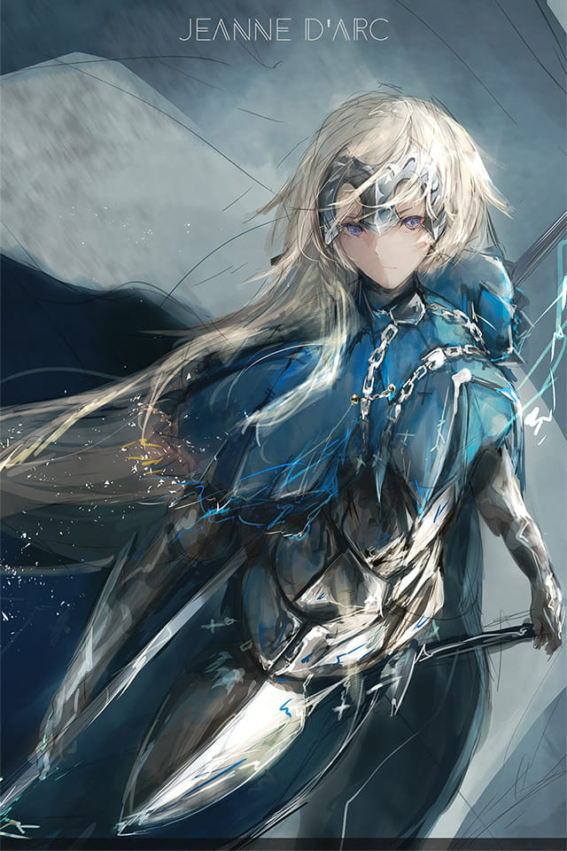 黑贞德,贞德,超清,fgo,手机壁纸