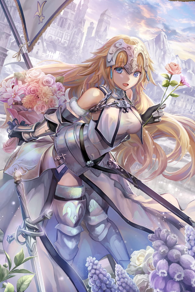 黑贞德,贞德,超清,fgo,手机壁纸
