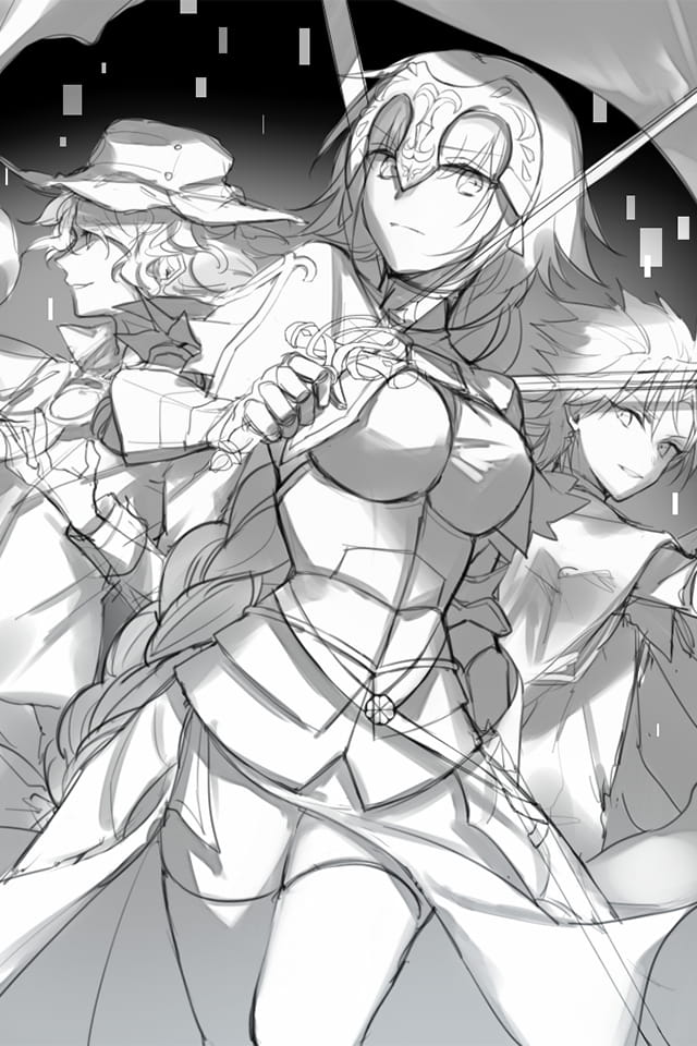 黑贞德,贞德,超清,fgo,手机壁纸