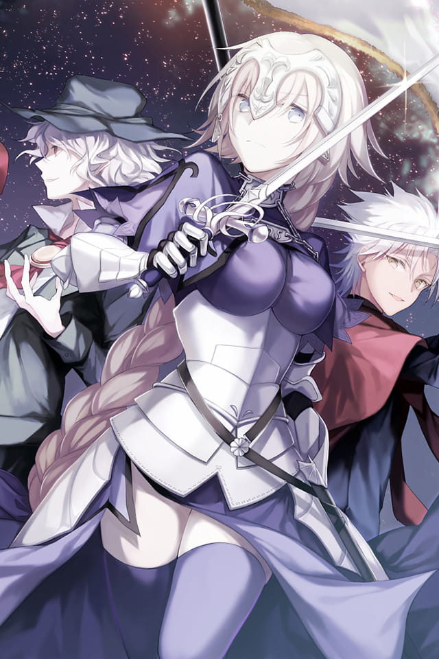 黑贞德,贞德,超清,fgo,手机壁纸