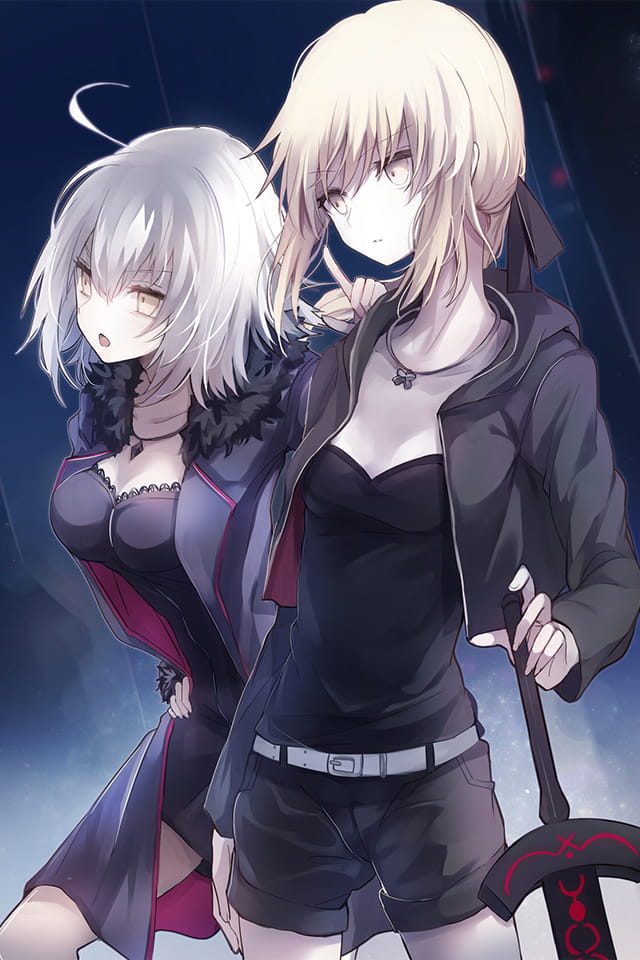 黑贞德,贞德,超清,fgo,手机壁纸