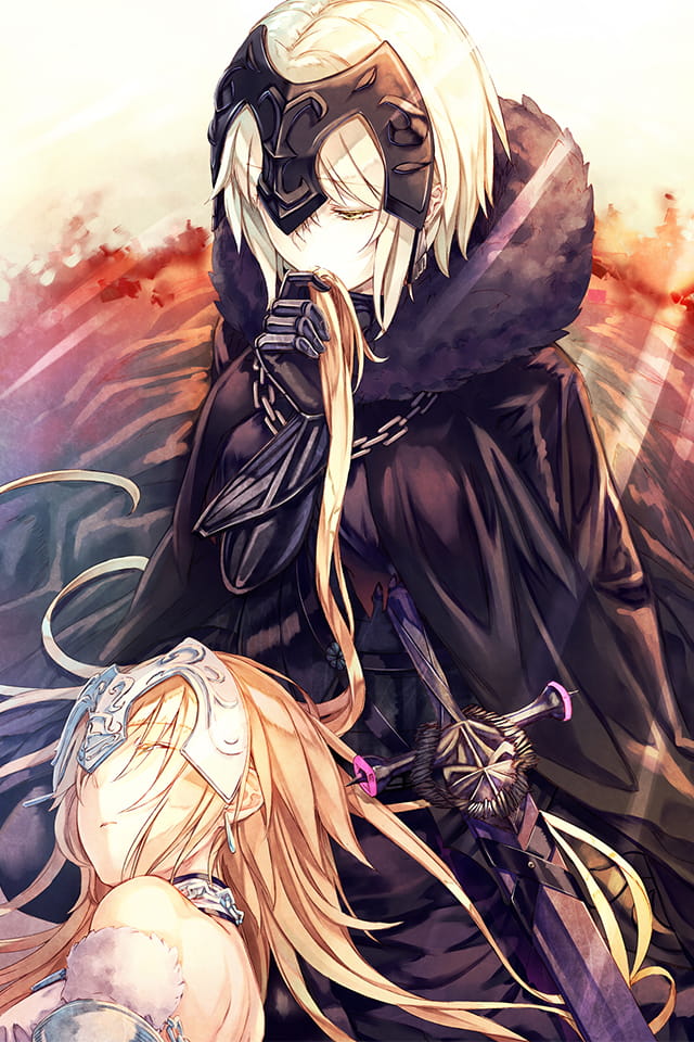 黑贞德,贞德,超清,fgo,手机壁纸