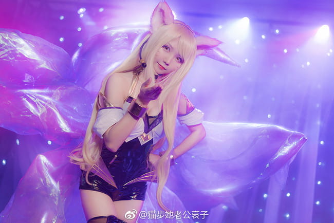 英雄联盟,kda女团,阿狸,cosplay