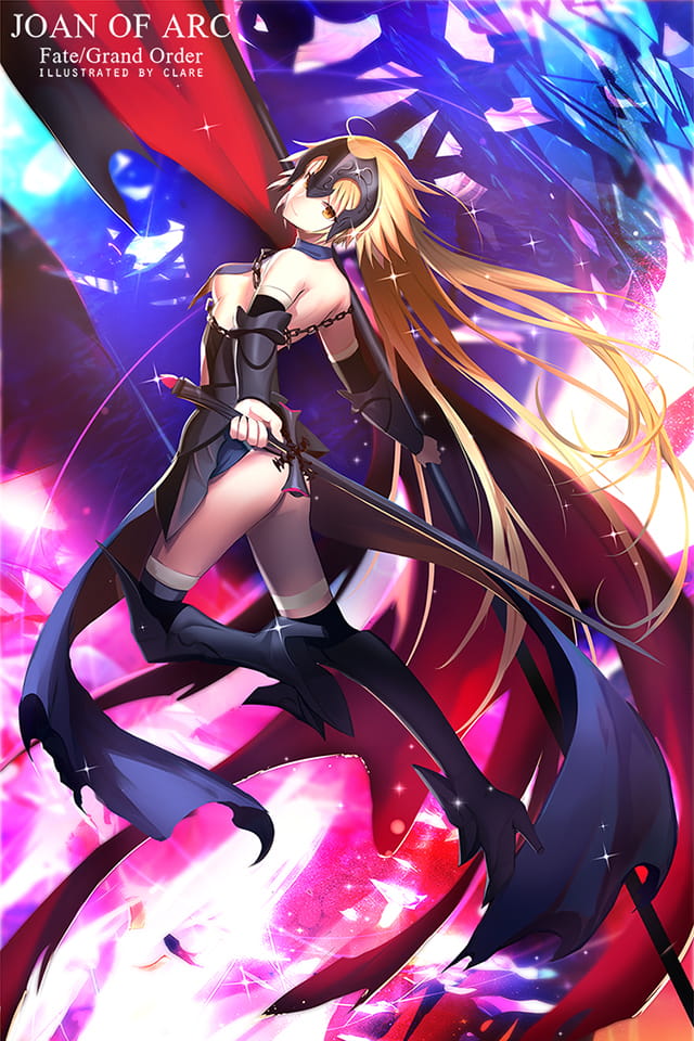 黑贞德,贞德,超清,fgo,手机壁纸