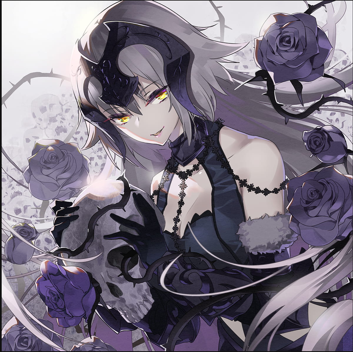 壁纸,fgo,超清,贞德,黑贞德