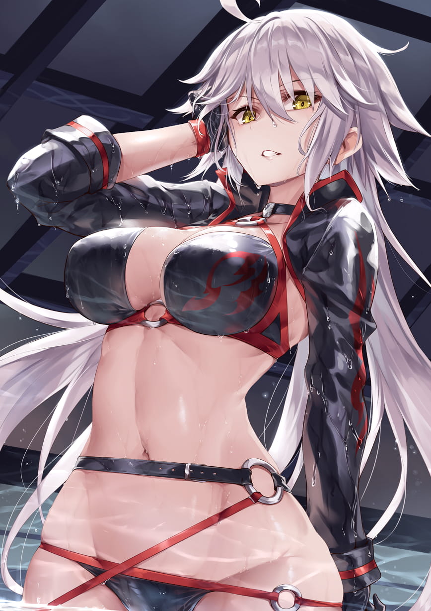 壁纸,fgo,超清,贞德,黑贞德