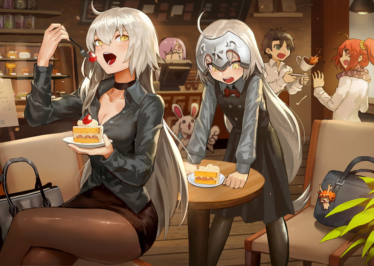 壁纸,fgo,超清,贞德,黑贞德